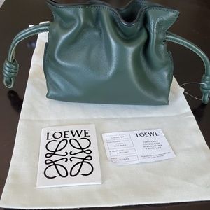 LOEWE  Nano Flamenco Knot clutch
